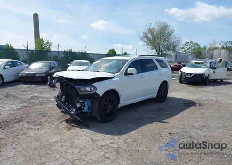 2017 Dodge Durango Gt Awd from USA, damaged, VIN 1C4RDJDG2HC798973